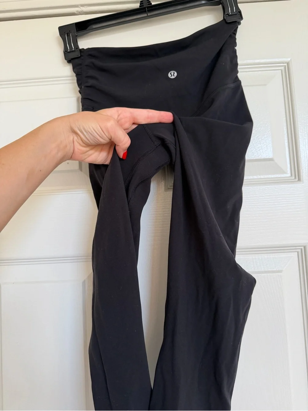 Lululemon Aligned Angles High Rise Yoga Leggings Pants Crop 4 Black